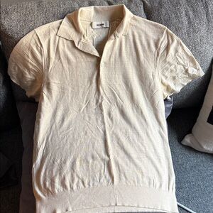 Buck Mason Off-White Polo Shirt